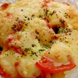 トマト・ジャガイモ・茄子のオリーブオイルチーズ焼き